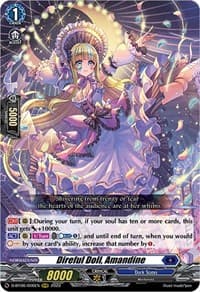 Direful Doll, Amandine - D-BT06: Blazing Dragon Reborn - Cardfight Vanguard card