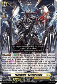 Youthberk "Skyfall Arms" - D-BT06: Blazing Dragon Reborn - Cardfight Vanguard card