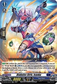 Diabolos Girls, Ivanka - D-BT06: Blazing Dragon Reborn - Cardfight Vanguard card