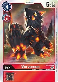 Vorvomon (ST-11 Special Entry Pack) - Release Special Booster 1.0 - Digimon Card Game card