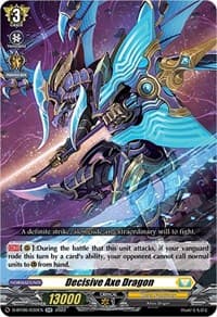 Decisive Axe Dragon - D-BT06: Blazing Dragon Reborn - Cardfight Vanguard card