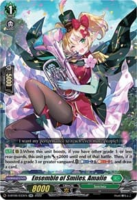 Ensemble of Smiles, Amalie - D-BT06: Blazing Dragon Reborn - Cardfight Vanguard card