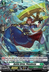 Battle Siren, Theodosia - D-BT06: Blazing Dragon Reborn - Cardfight Vanguard card
