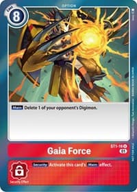 Gaia Force (ST-11 Special Entry Pack) - Starter Deck 01: Gaia Red - Digimon Card Game card