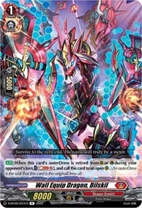 Wall Equip Dragon, Bilskil - D-BT06: Blazing Dragon Reborn - Cardfight Vanguard card