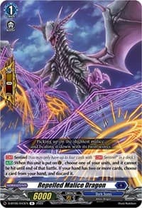 Repelled Malice Dragon - D-BT06: Blazing Dragon Reborn - Cardfight Vanguard card