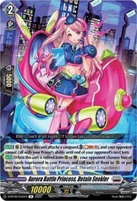 Aurora Battle Princess, Detain Seekler - D-BT06: Blazing Dragon Reborn - Cardfight Vanguard card