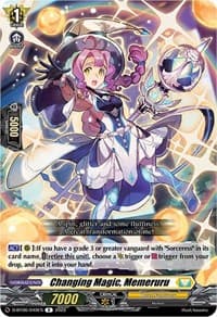Changing Magic, Memeruru - D-BT06: Blazing Dragon Reborn - Cardfight Vanguard card