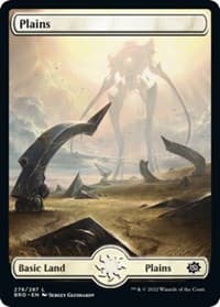 Plains (278) - Full Art - The Brothers' War - Magic: The Gathering card
