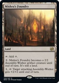 Mishra's Foundry - The Brothers' War - Magic: The Gathering card