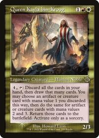 Queen Kayla bin-Kroog (Retro Frame) (BRO Bundle) - Unique and Miscellaneous Promos - Magic: The Gathering card