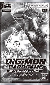 ST-11 Special Entry Pack - Xros Encounter - Digimon Card Game card