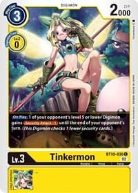 Tinkermon - Xros Encounter - Digimon Card Game card