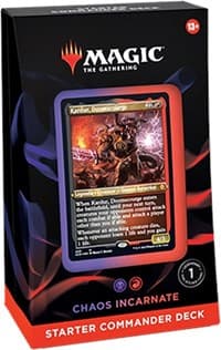 Starter Commander Deck - Chaos Incarnate - Starter Commander Decks - Magic: The Gathering card