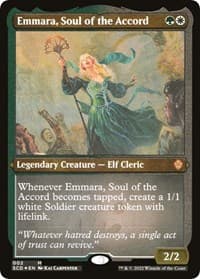 Emmara, Soul of the Accord (Foil Etched) - Starter Commander Decks - Magic: The Gathering card