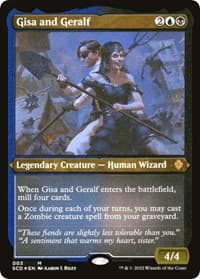 Gisa and Geralf (Foil Etched) - Starter Commander Decks - Magic: The Gathering card