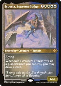 Isperia, Supreme Judge (Foil Etched) - Starter Commander Decks - Magic: The Gathering card