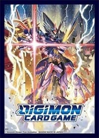 Digimon Card Game Official Sleeves - RagnaLoardmon (Premium Deck Set) (60-Pack) - Bandai Card Sleeves - Card Sleeves card