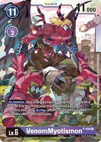 VenomMyotismon - P-020 (Premium Deck Set Lucky Pack) - Digimon Promotion Cards - Digimon Card Game card