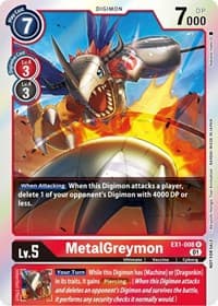 MetalGreymon (Premium Deck Set Lucky Pack) - Classic Collection - Digimon Card Game card
