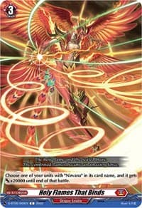 Holy Flames That Binds - D-BT06: Blazing Dragon Reborn - Cardfight Vanguard card