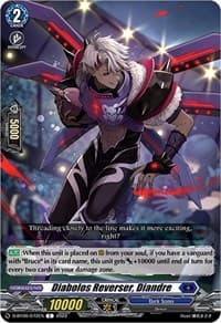 Diabolos Reverser, Diandre - D-BT06: Blazing Dragon Reborn - Cardfight Vanguard card