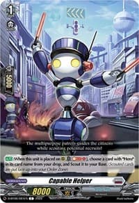 Capable Helper - D-BT06: Blazing Dragon Reborn - Cardfight Vanguard card