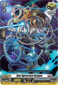 Star Agression Dragon - D-BT06: Blazing Dragon Reborn - Cardfight Vanguard card