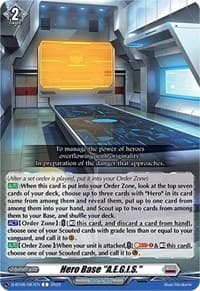 Hero Base "A.E.G.I.S." - D-BT06: Blazing Dragon Reborn - Cardfight Vanguard card