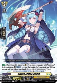 Divine Sister, Benie - D-BT06: Blazing Dragon Reborn - Cardfight Vanguard card