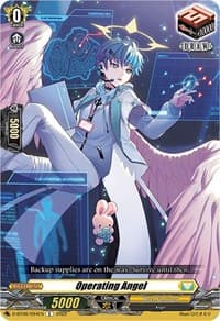 Operating Angel - D-BT06: Blazing Dragon Reborn - Cardfight Vanguard card