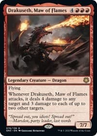 Drakuseth, Maw of Flames - Magic Game Night: Free-For-All - Magic: The Gathering card