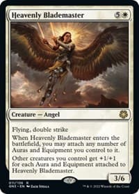 Heavenly Blademaster - Magic Game Night: Free-For-All - Magic: The Gathering card