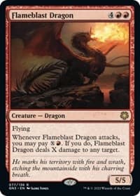 Flameblast Dragon - Magic Game Night: Free-For-All - Magic: The Gathering card