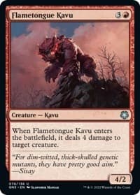 Flametongue Kavu - Magic Game Night: Free-For-All - Magic: The Gathering card