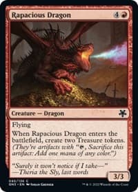 Rapacious Dragon - Magic Game Night: Free-For-All - Magic: The Gathering card