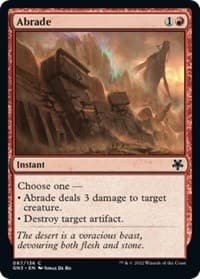 Abrade - Magic Game Night: Free-For-All - Magic: The Gathering card