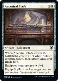 Ancestral Blade - Magic Game Night: Free-For-All - Magic: The Gathering card