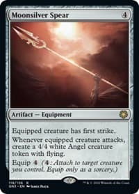 Moonsilver Spear - Magic Game Night: Free-For-All - Magic: The Gathering card