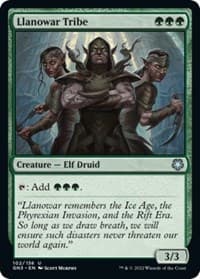 Llanowar Tribe - Magic Game Night: Free-For-All - Magic: The Gathering card
