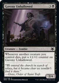 Gavony Unhallowed - Magic Game Night: Free-For-All - Magic: The Gathering card