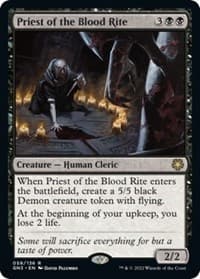 Priest of the Blood Rite - Magic Game Night: Free-For-All - Magic: The Gathering card