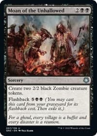Moan of the Unhallowed - Magic Game Night: Free-For-All - Magic: The Gathering card