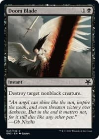 Doom Blade - Magic Game Night: Free-For-All - Magic: The Gathering card