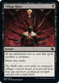 Village Rites - Magic Game Night: Free-For-All - Magic: The Gathering card