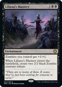 Liliana's Mastery - Magic Game Night: Free-For-All - Magic: The Gathering card
