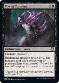 Vow of Torment - Magic Game Night: Free-For-All - Magic: The Gathering card