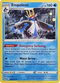 Empoleon - 037/172 (Cosmos Holo) - Miscellaneous Cards & Products - Pokemon card