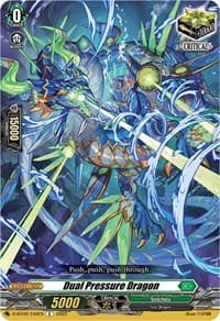 Dual Pressure Dragon - D-BT06: Blazing Dragon Reborn - Cardfight Vanguard card