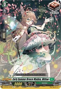 Early Summer Breeze Maiden, Willow - D-BT06: Blazing Dragon Reborn - Cardfight Vanguard card